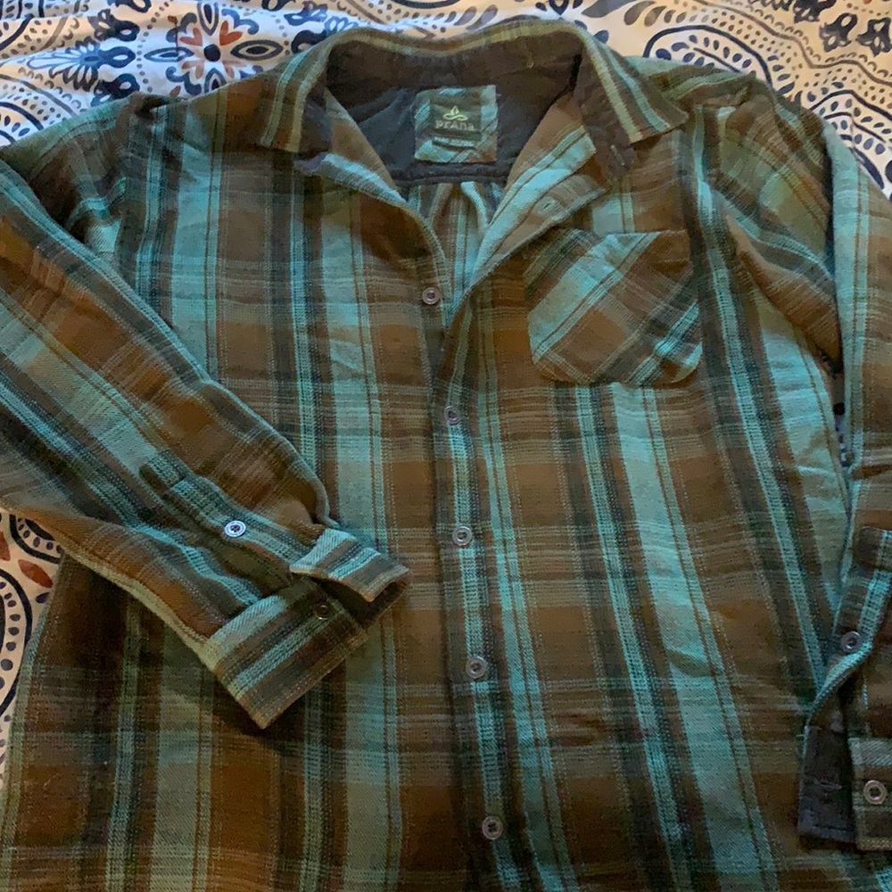 Prana Men’s Heavy Flannel Shirt